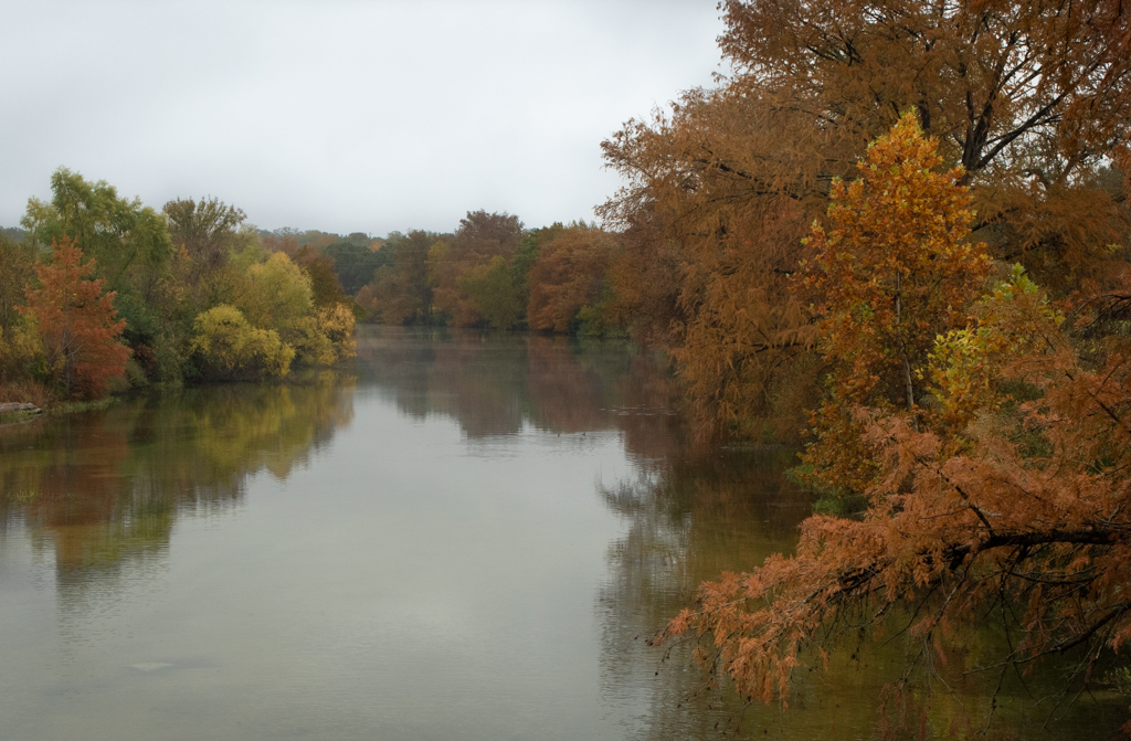 BLANCO RIVER FALL FOLIAGE