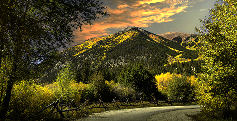 Bend in the Road by Al Swanson