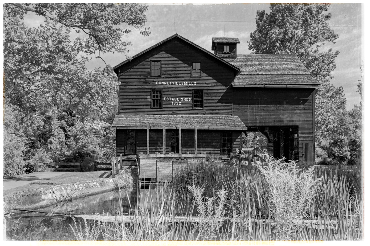 Old Bonneyville Mill by Peggy Reeder