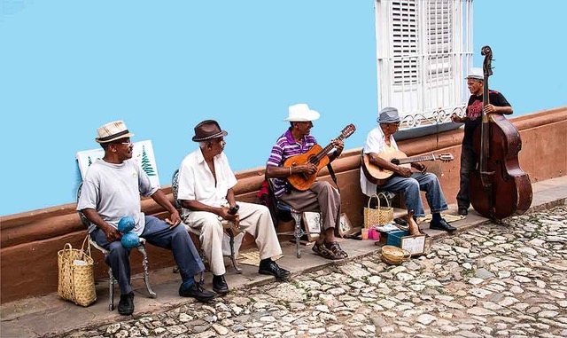 Cuba Street Band by Joseph J Zaia