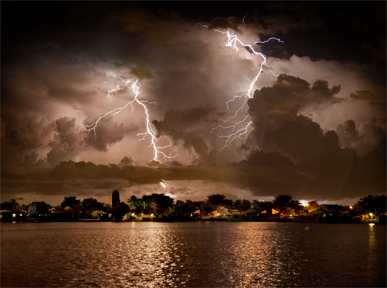 Stormy Night by Jerry Biddlecom