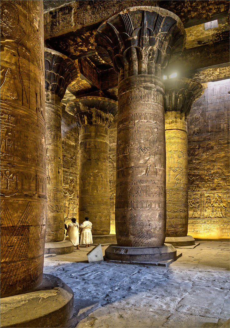 Edfu Temple by Richard Stauber