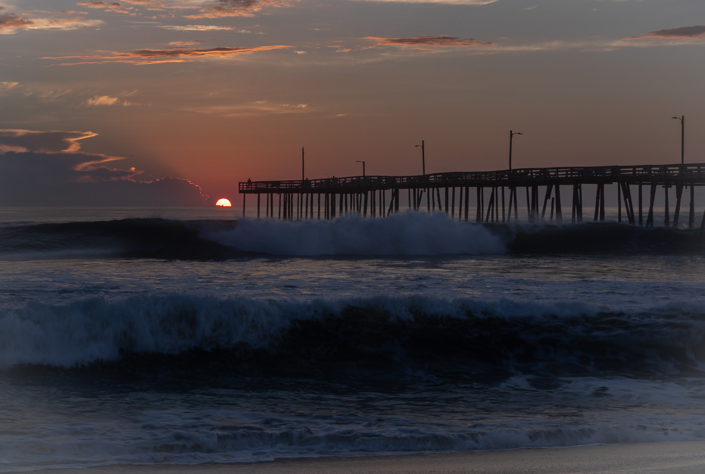 Pier into Sunrise by Jill Attaway