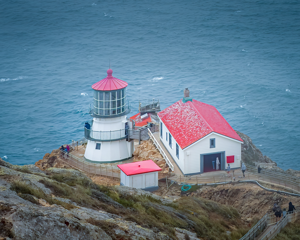 Point Reyes Lighthouse by Eric Schweitzer