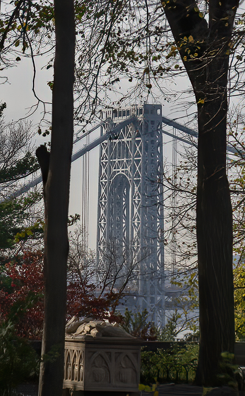 George Washington Bridge by Mervyn Hurwitz