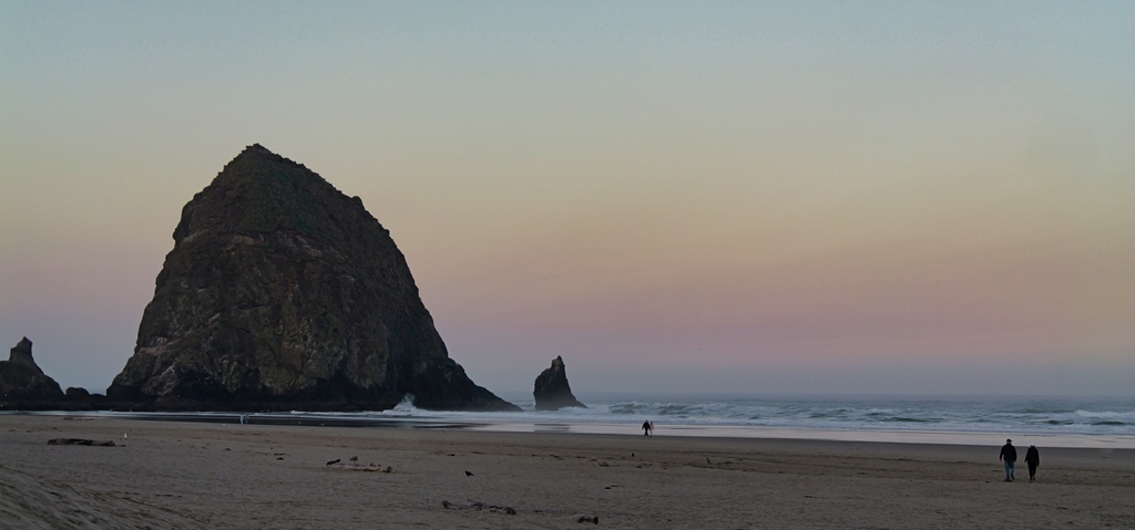 Haystack Sunrise by Becca Cambridge