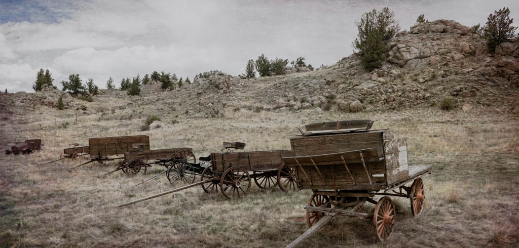Yesterday's Wagons by Deborah Milburn