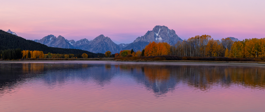 Sunrise at Oxbow Bend by Deborah Milburn