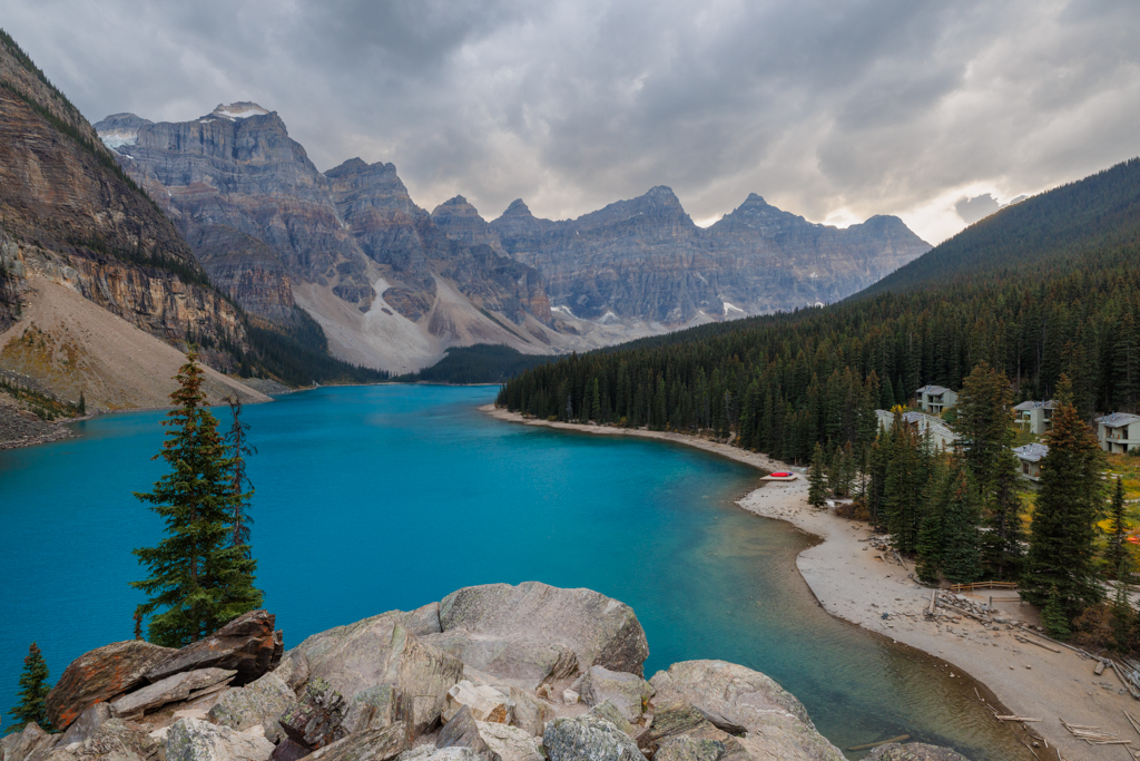 Lake Moraine by Deborah Milburn
