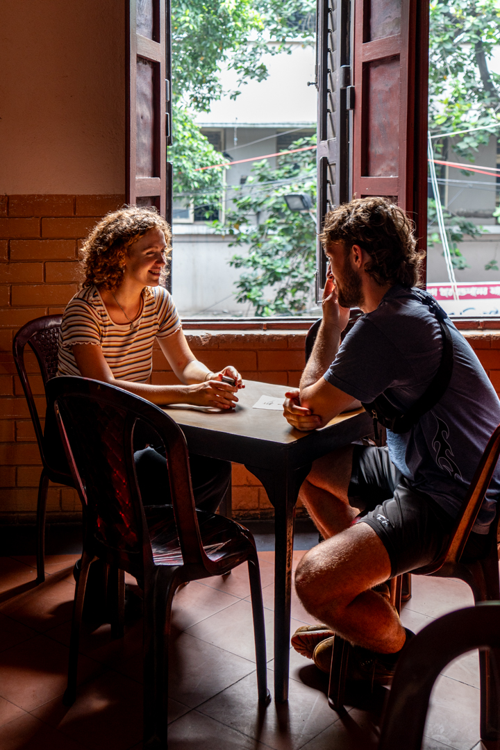 Conversation without words by Firdaus Mistri