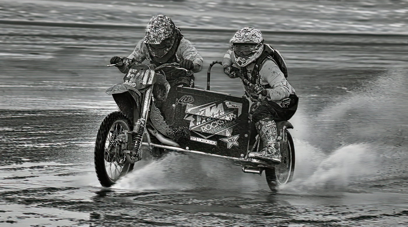 Beach Racing Sidecar by Tim Sanders