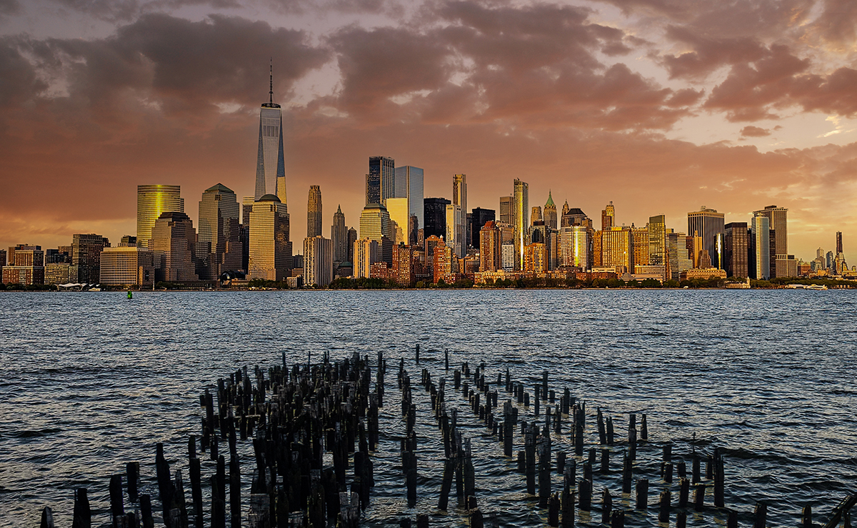 New York City by Leonid Shectman