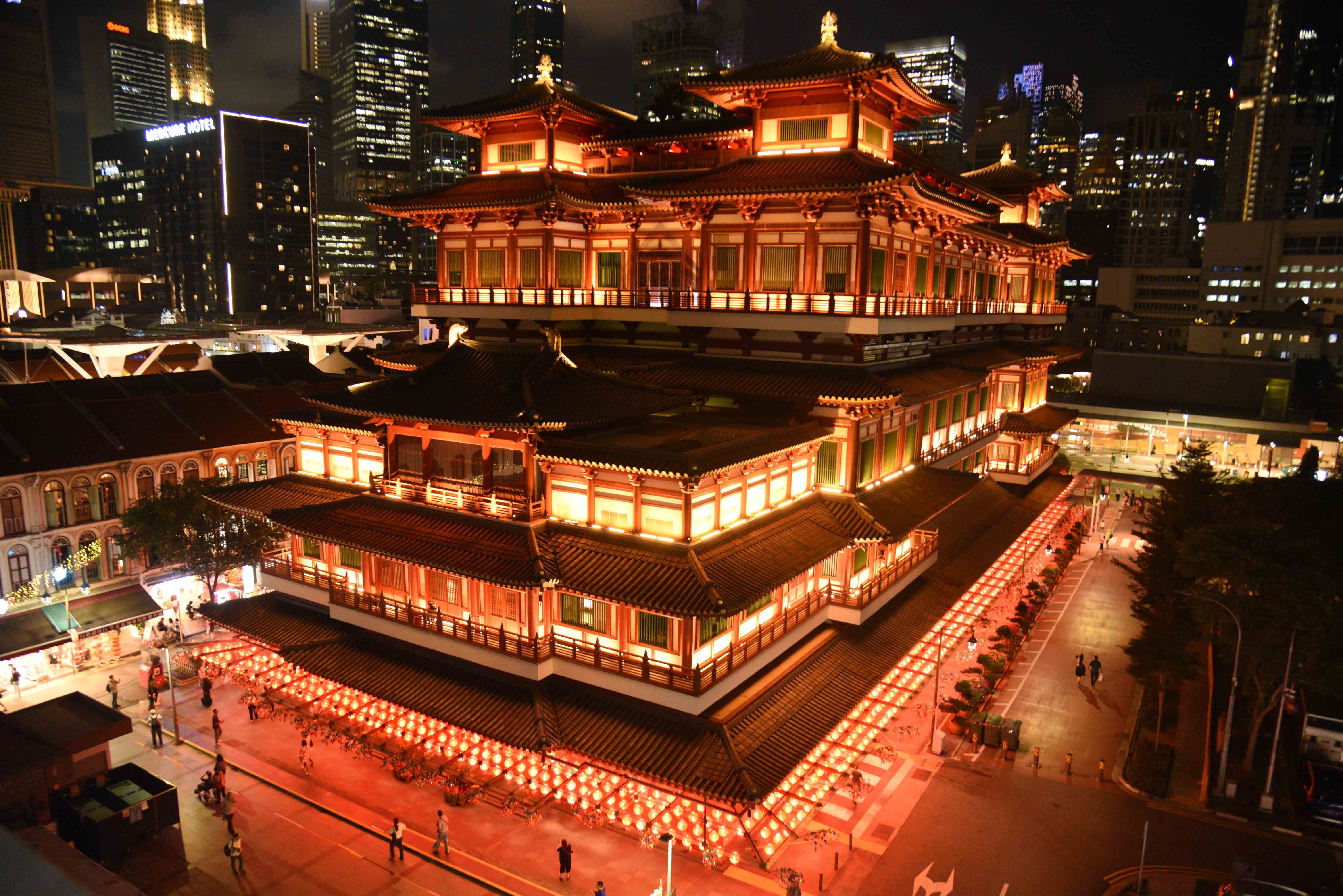 A Temple in the City by Walter Ho