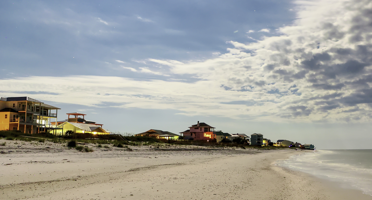 Fullmoon Beach by Jody Coker