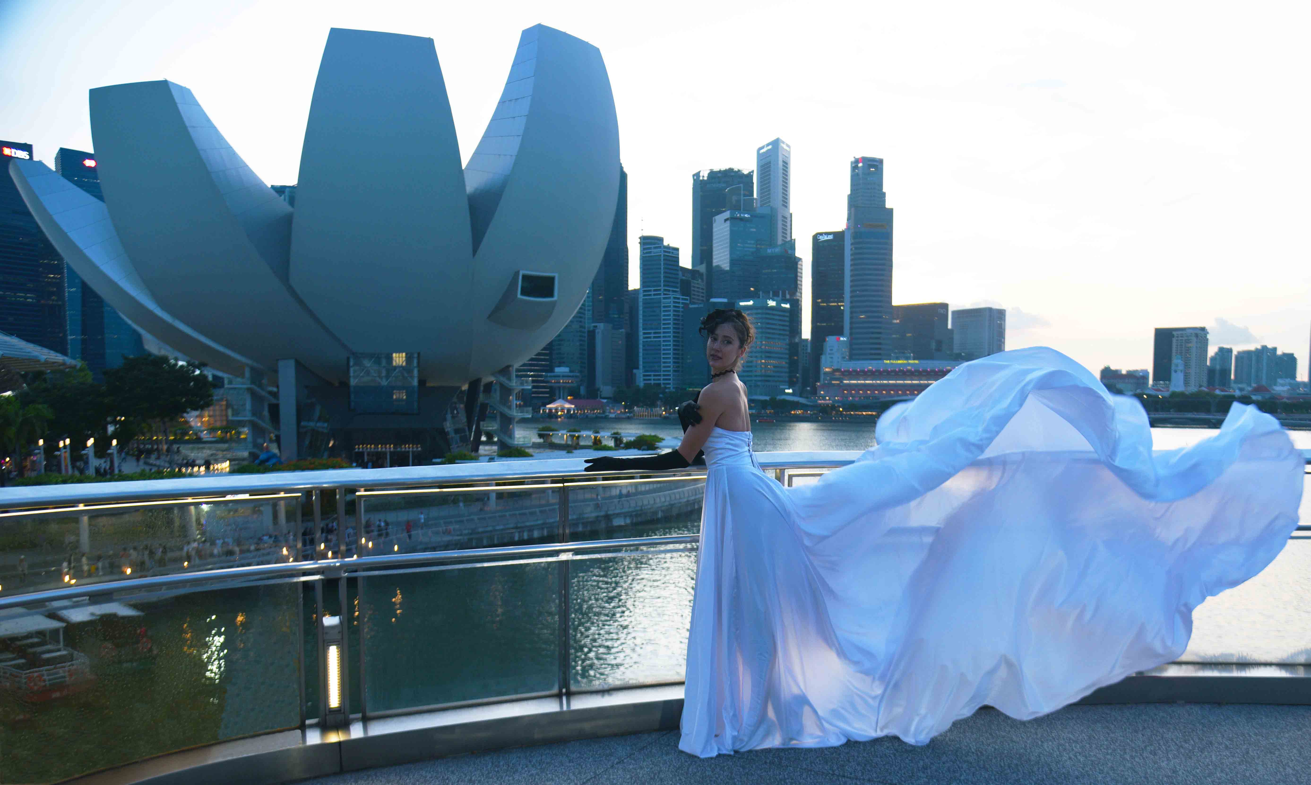 Woman in White by Walter Ho