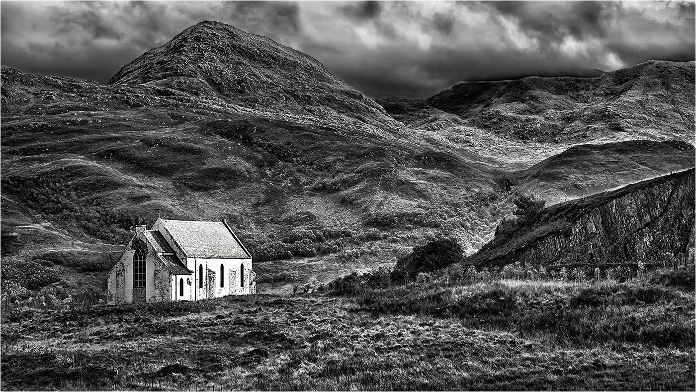 Isolated Chapel Polnish by Peter Clark