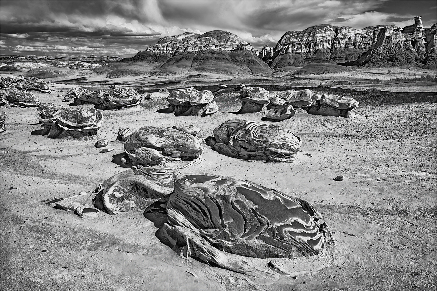 The Egg Factory Bisti Wilderness by Peter Clark, APSA, GMPSA, EFIAP/p, FRPS