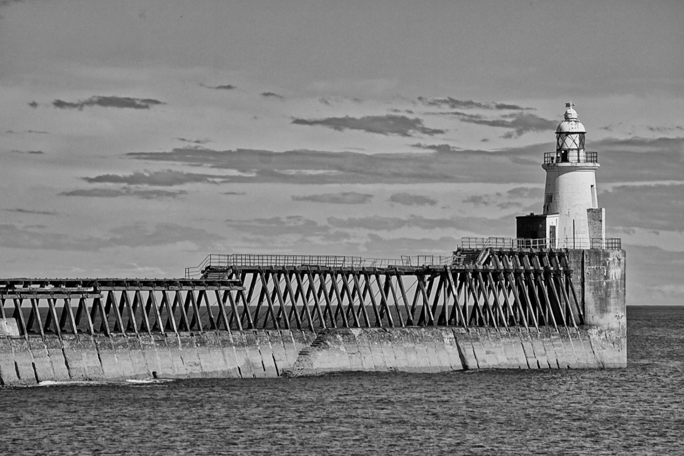 Blyth East Pier by John Gilkerson