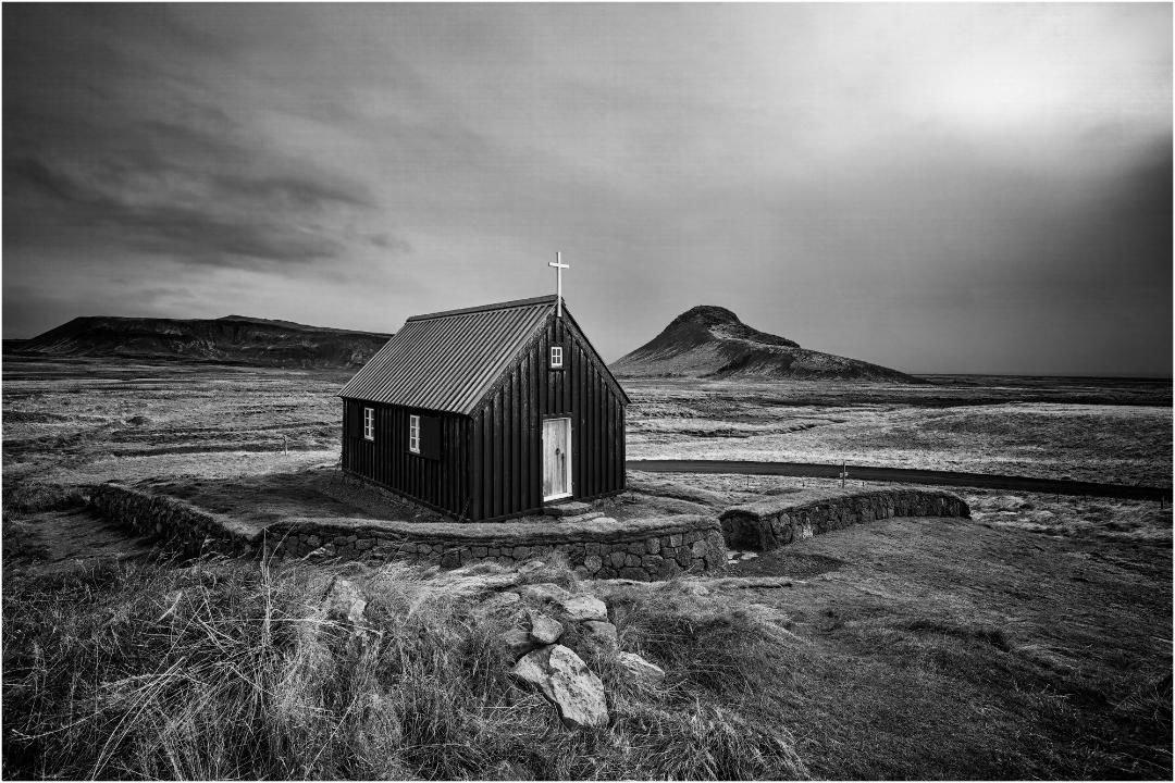 Little Black Church by Michael Ritzie