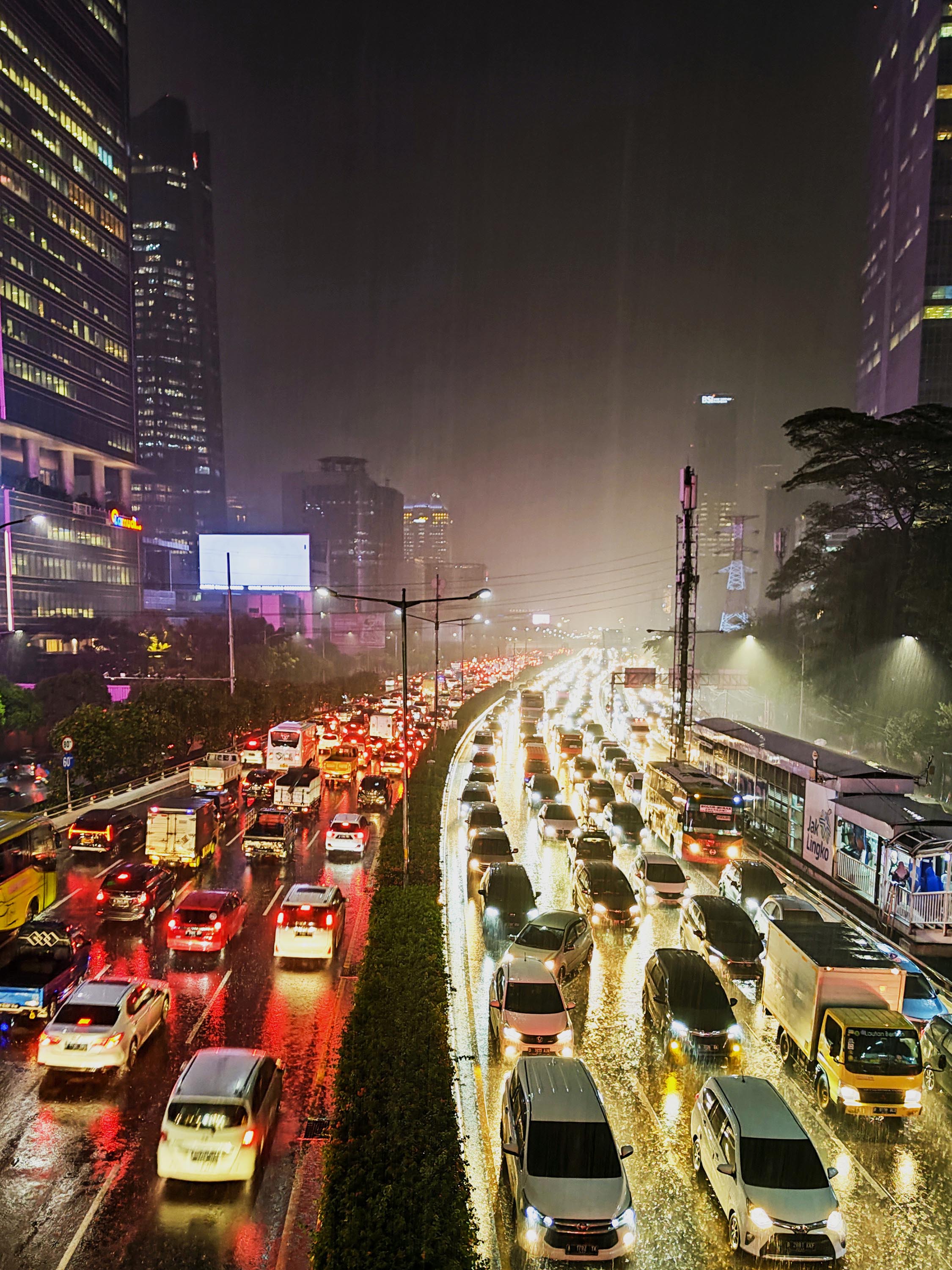 Jakarta Traffic Jam by Arief Rahardjo