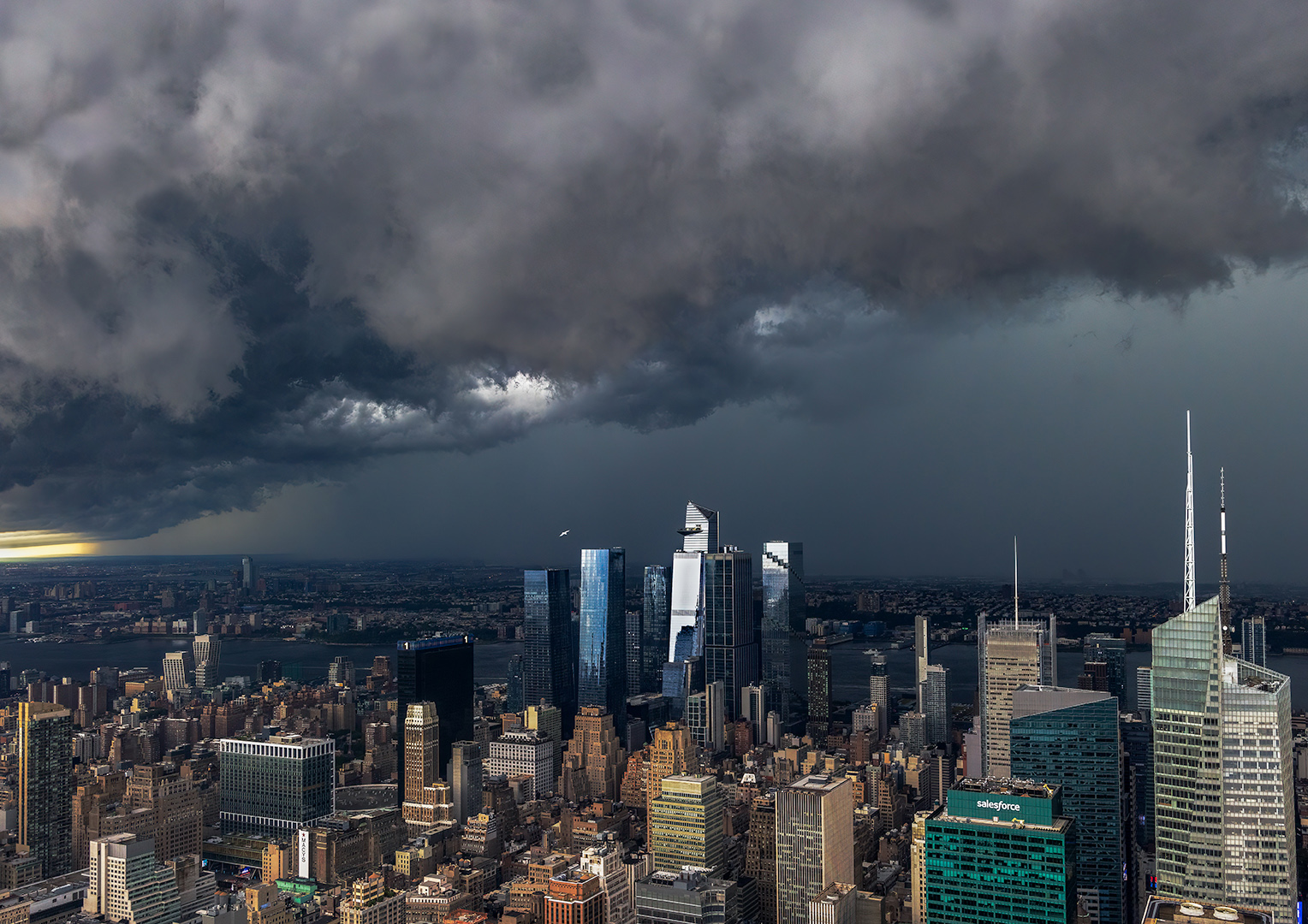 Here comes the storm by Nenette Yu