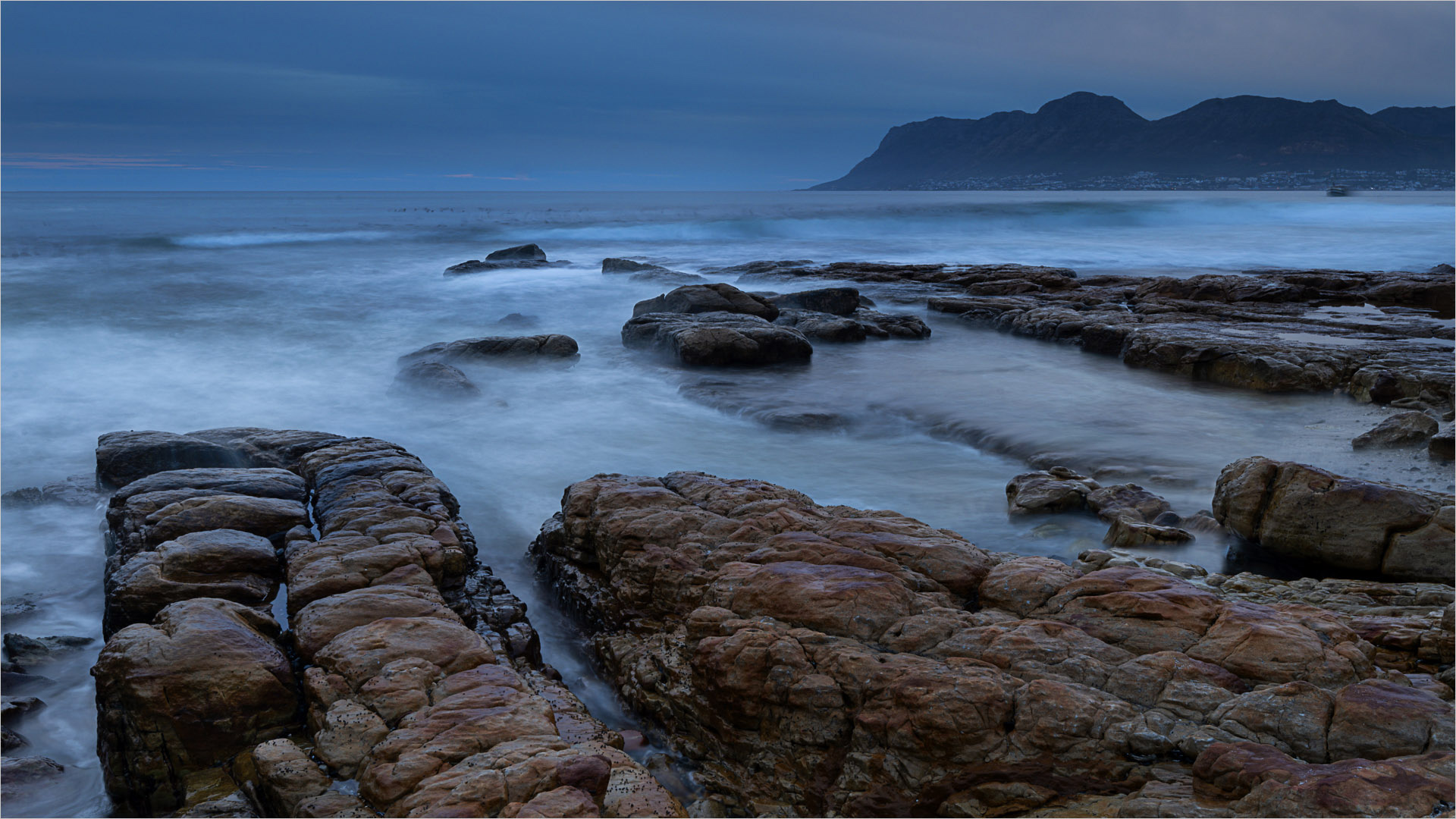 Gloomy Kalkbay morning by Francois Venter