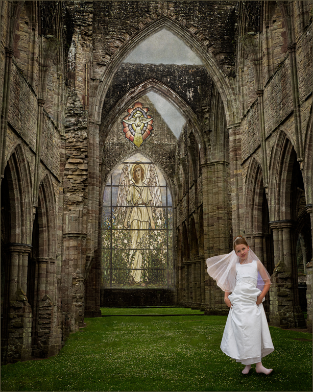 Dance at Tinturn Abbey by Candy Childrey, PPSA