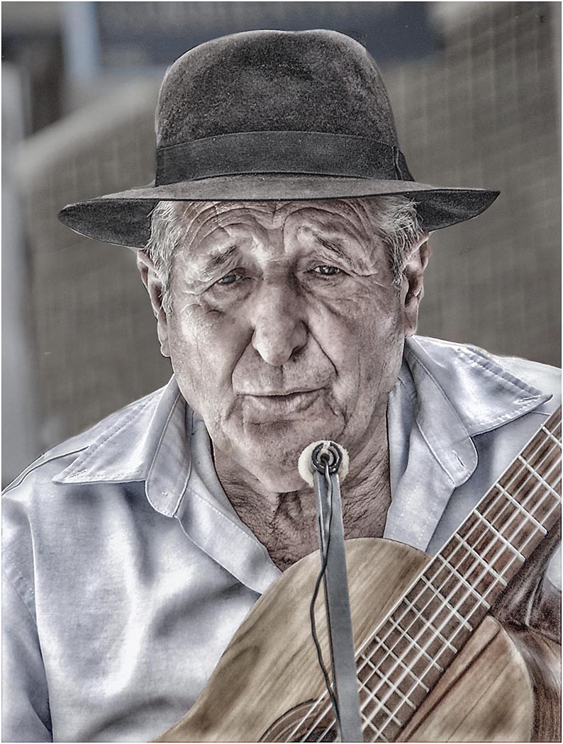 Street Musician by Alan Kaplan