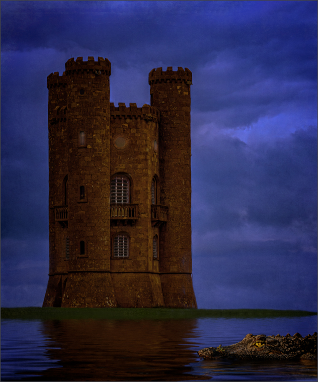 Castle with Sentinel by Candy Childrey, PPSA