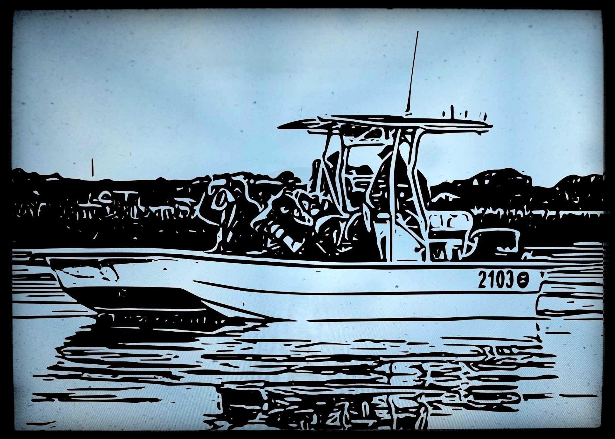 Boat Lines by Sylvia Williams