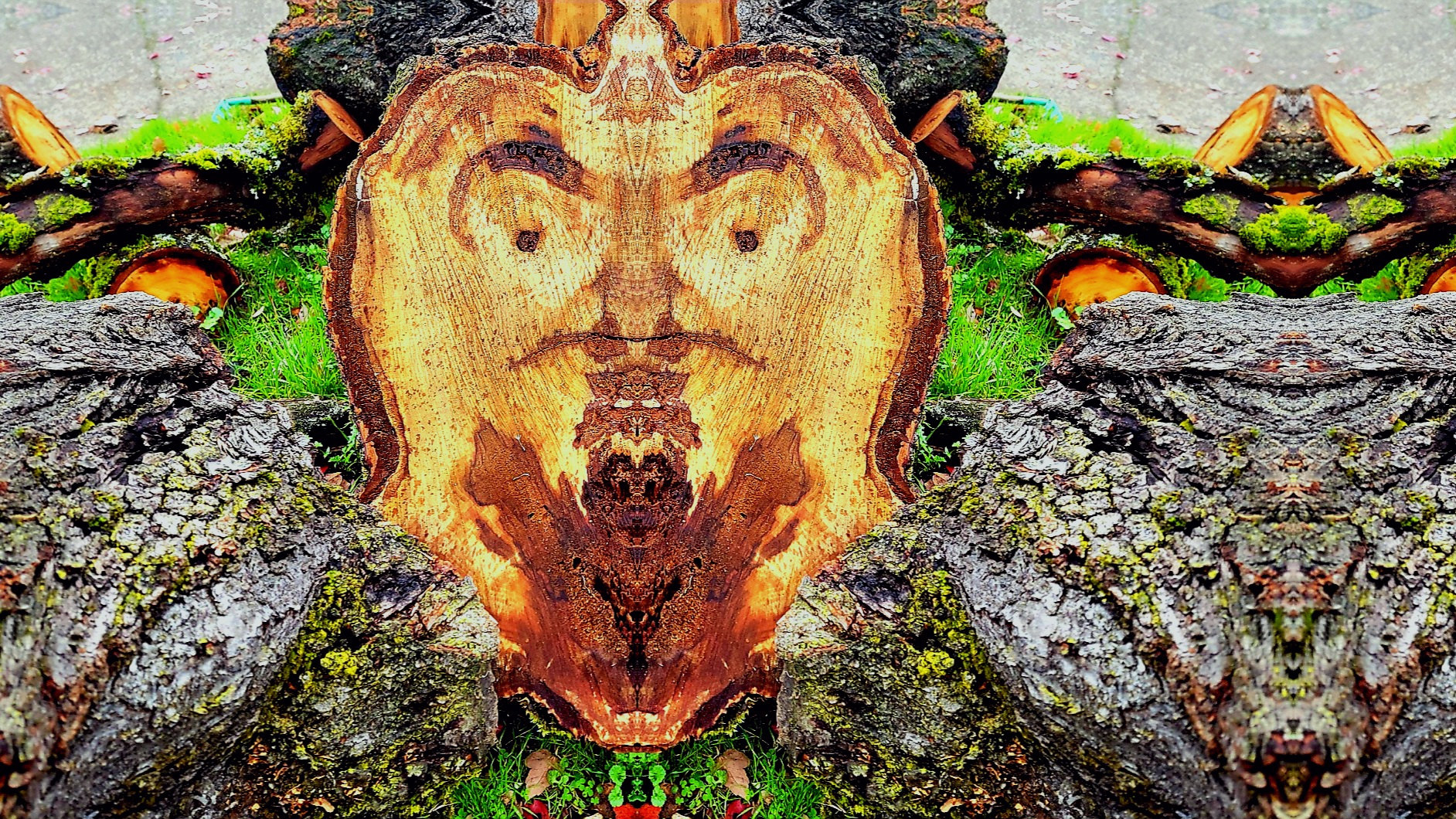 Stump Lion by Steve Wessing