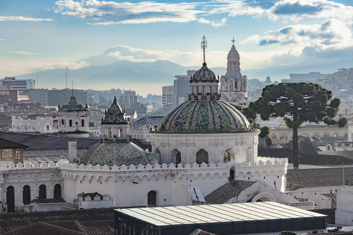 Early Morning View of Iglesia de la Compañía de Jesús  by Grace Cohen