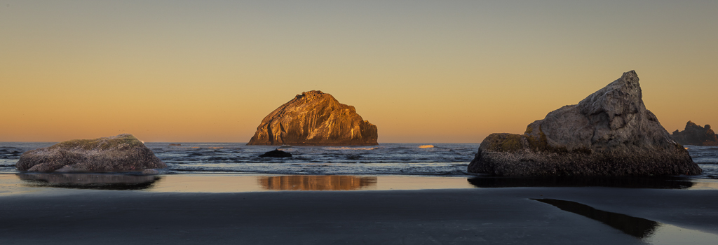 Face Rock at Bandon Beach by Michael Jack