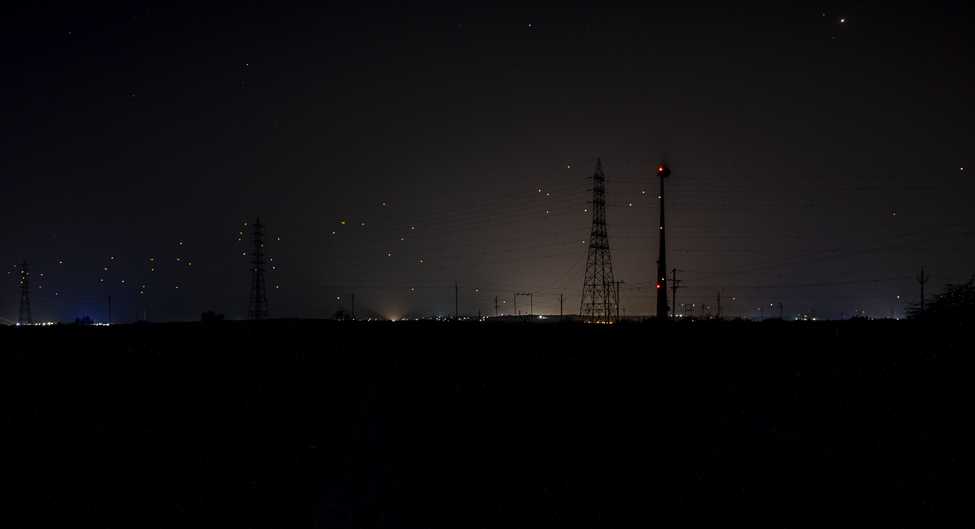 The night sky of Jaisalmer