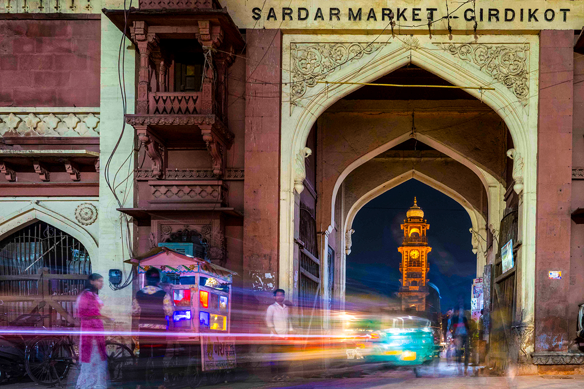 The Clock Tower Of Jodhpur by Adi Ben-Senior