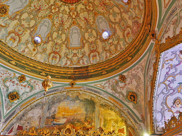Ceiling of a mosque