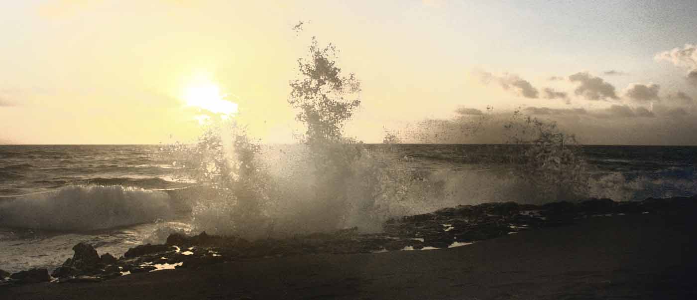 Sunrise at Blowing Rocks by Marge Barham