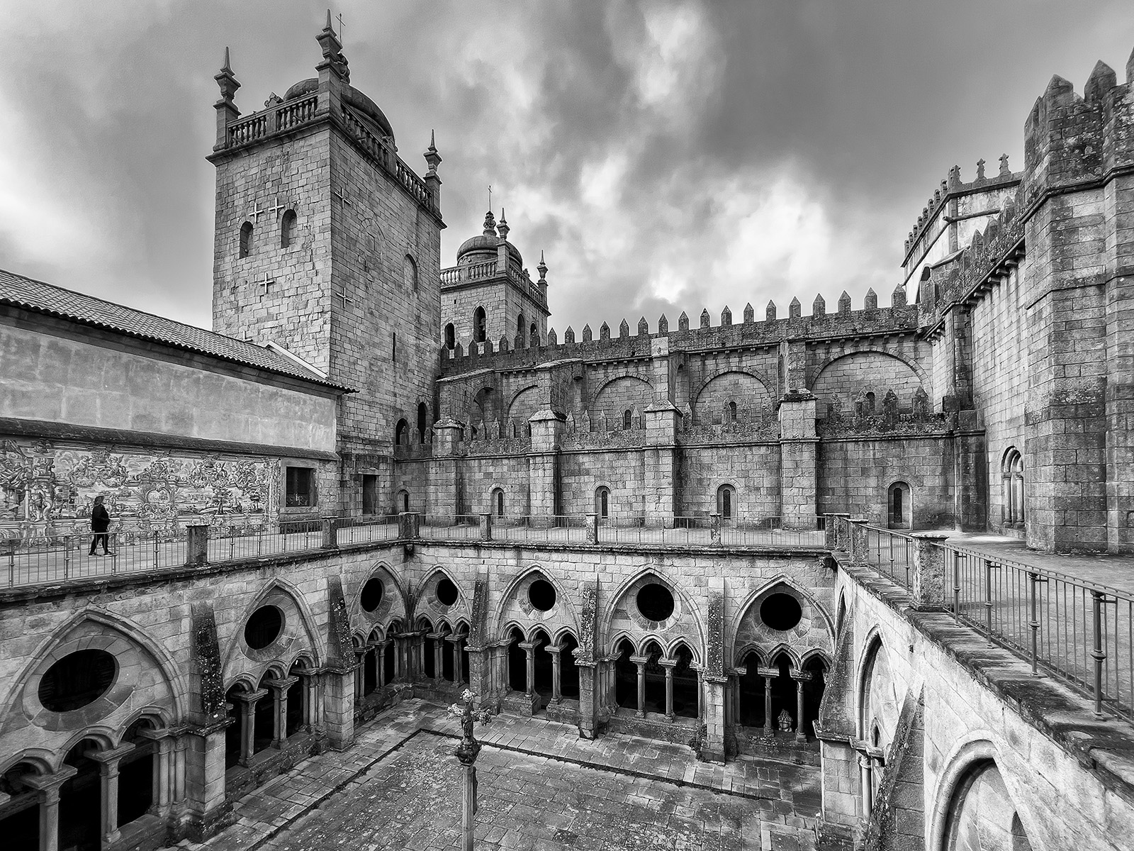 Courtyard by Mary Ann Carrasco