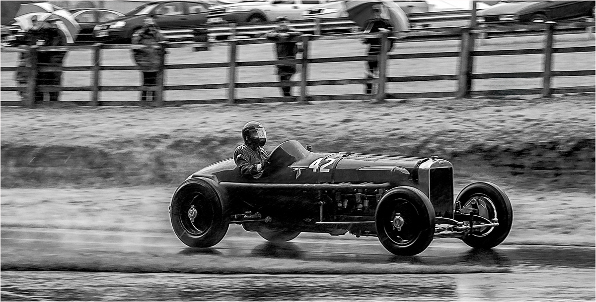 Bugatti in the Rain by Paul Hoffman