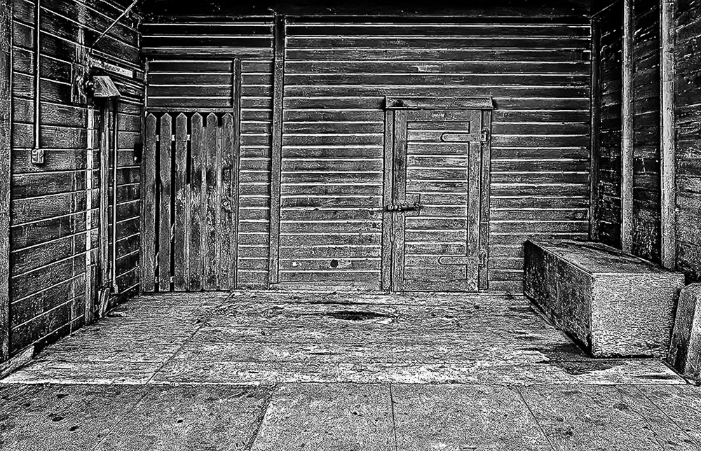 Old Garage by Don Hill