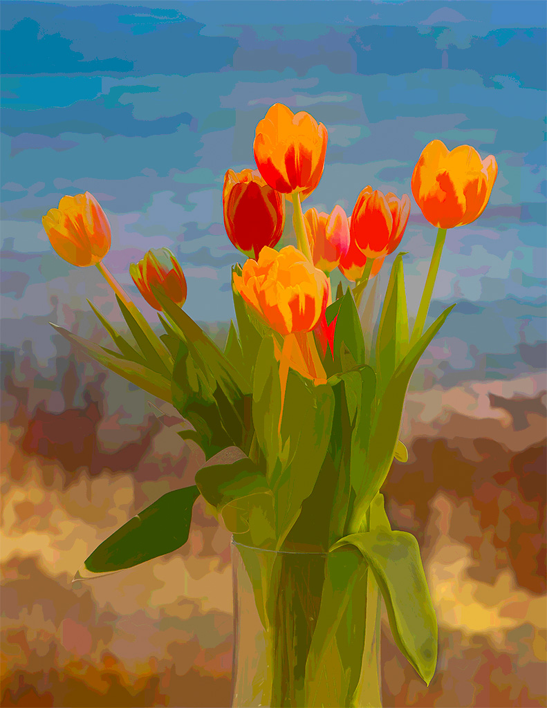 Tulips by Henry Roberts