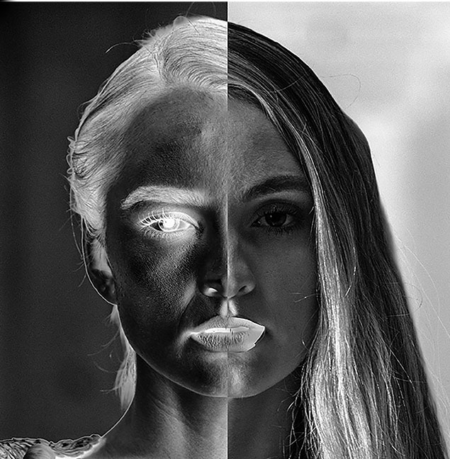 Maiden in Negatives by Joan Field