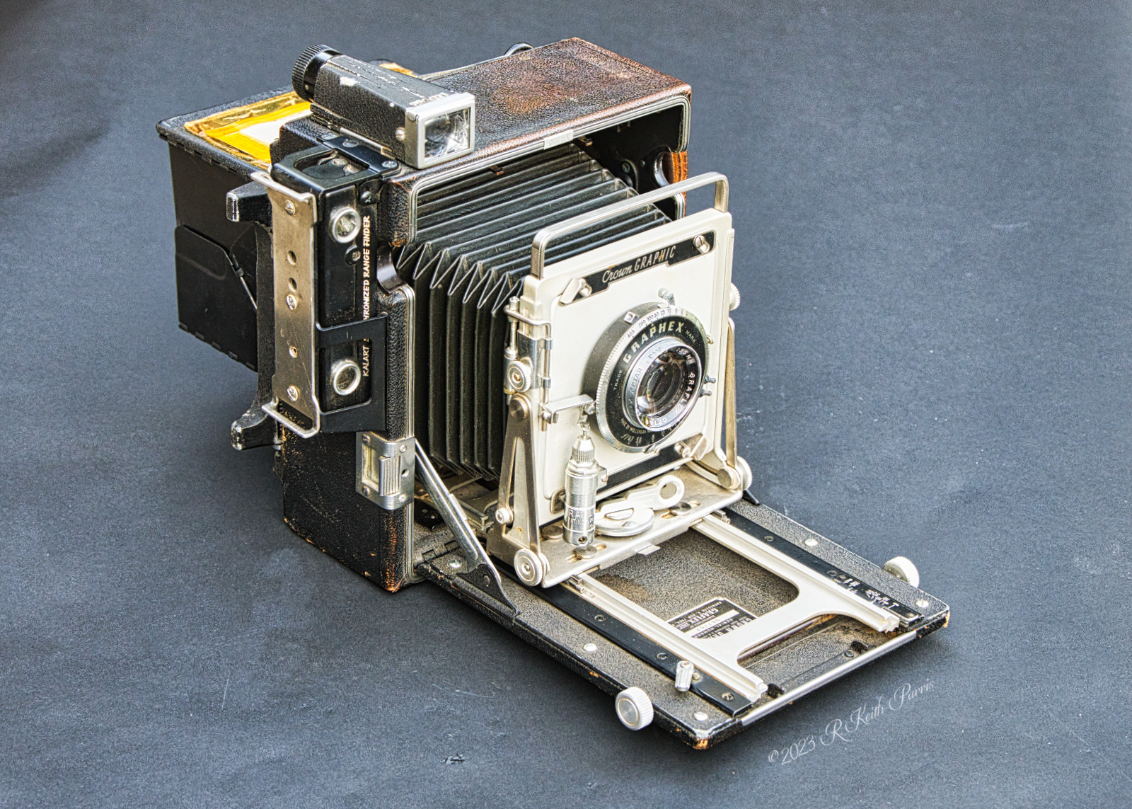  GRAFLEX Crown Graphic Camera by Keith Parris