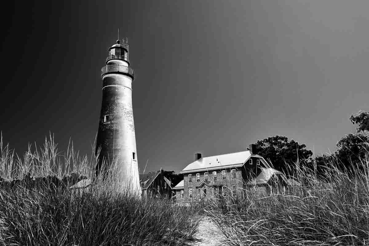 Fort Graitiot Lighthouse by Bruce Michelotti