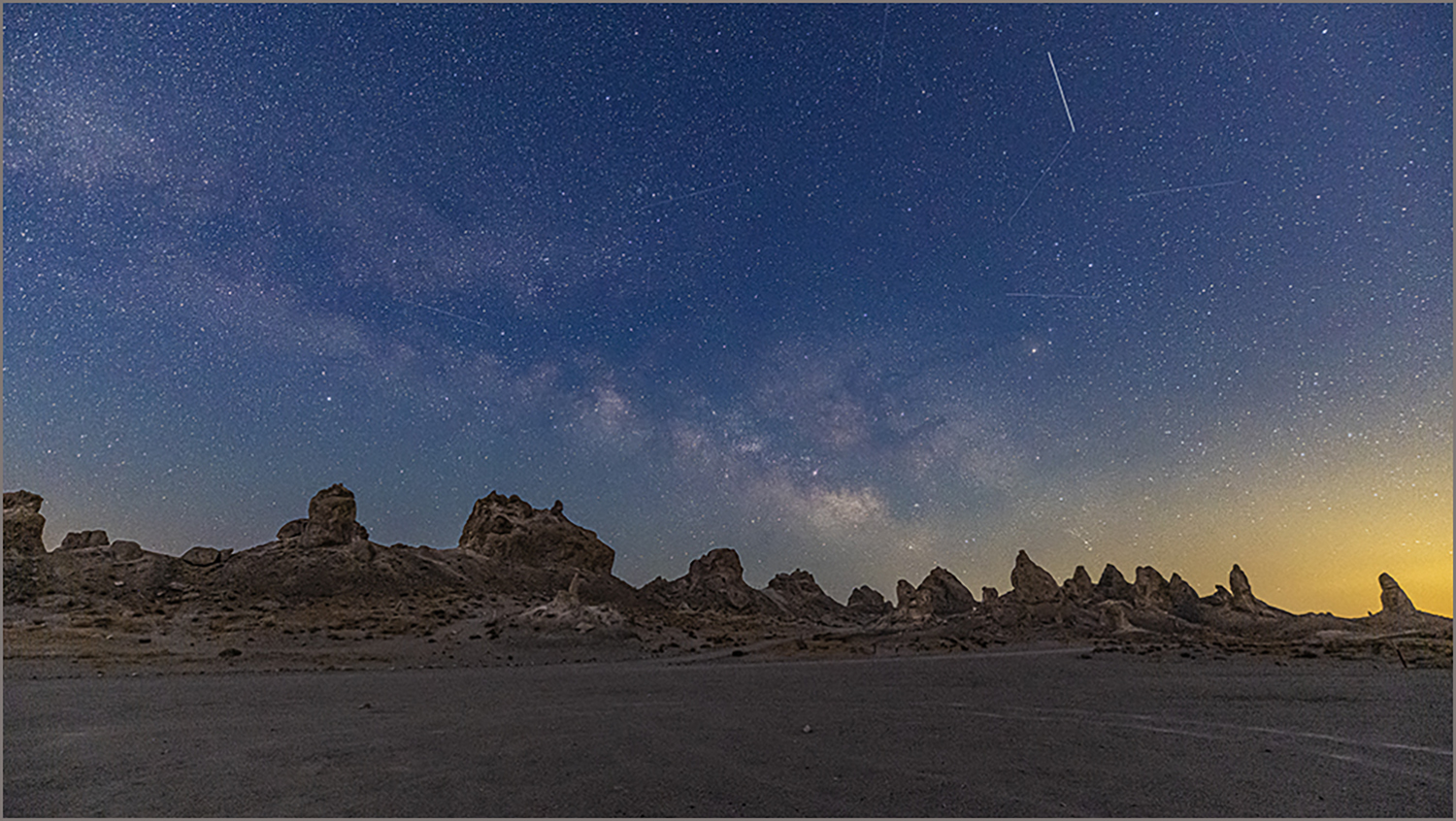 "Pinnacles with Milky Way" by Andrew Lewis