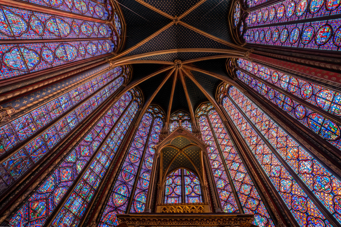 Sainte-Chapelle by Brad Ashbrook