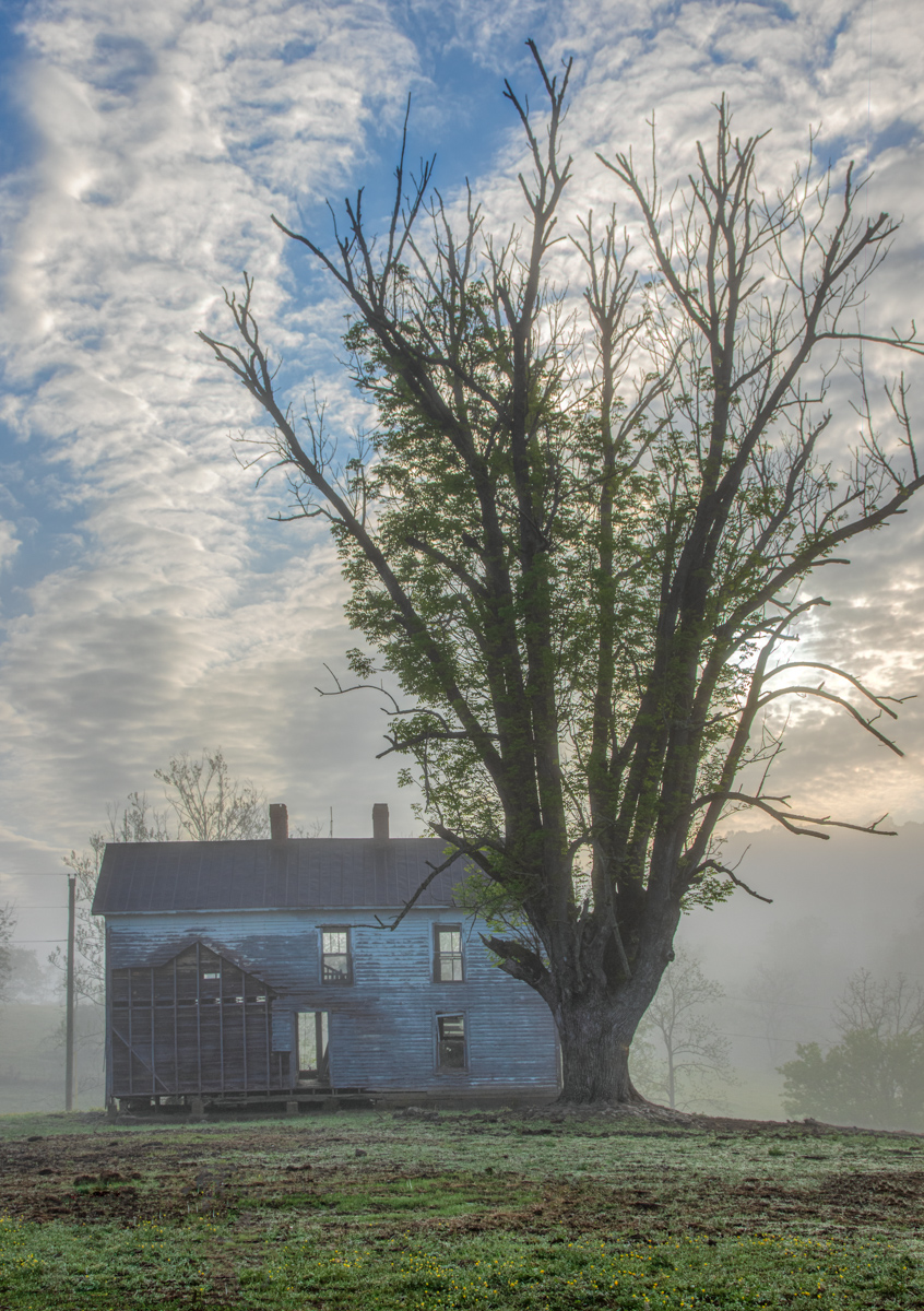 Abandoned Farmhouse by Don Poulton