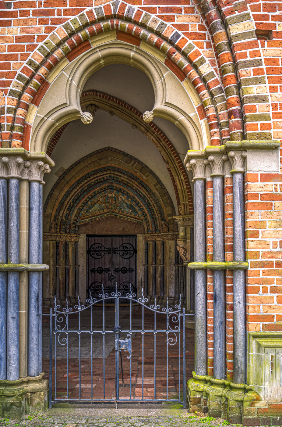 Lubeck Cathedral Entrance by Brad Ashbrook