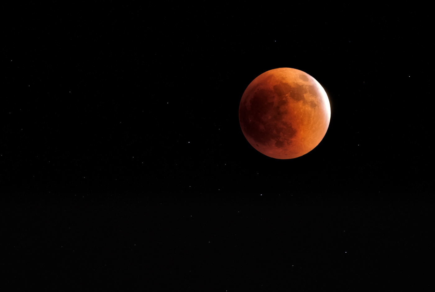 Lunar Eclipse by Brad Ashbrook