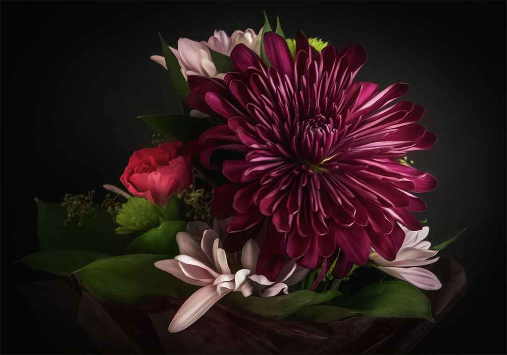 Best Wishes Bouquet by Cindy Lynch